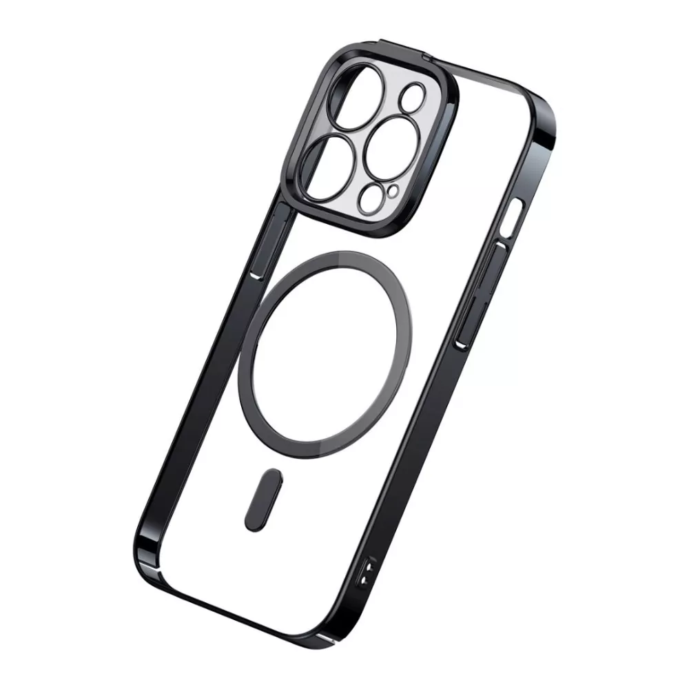 Калъф + стъклен протектор BASEUS Glitter MagSafe за Apple iPhone 14