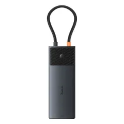 Хъб 10в1 BASEUS от Type-C към 3xUSB3.0 + 2xHDMI 4K + USB-C(PD)100W + USB-C(data) + TF/microSD + RJ45 (B00061800123-01)