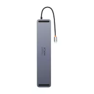  ХЪБ 12в1 BASEUS от Type-C към 3xUSB+2xHDMI+USB-C+DP+TF/microSD+RJ45+Type-C+3.5mm (WKSX030213)