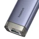 Хъб 4в1 BASEUS UltraJoy от Type-C/USB-A към 3xUSB3.0, USB2.0, USB-C, RJ45 (B0005280B811-14)
