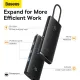 Хъб 5-в-1 BASEUS Lite S. от Type-C към 3xUSB3.0, USB-C (PD) 100W, HDMI, Lite S.  - (WKQX040001)