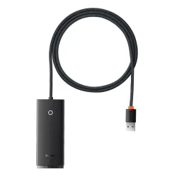 Хъб 4в1 BASEUS Lite S. от USB-A към 4xUSB 3.0, 1м.- (WKQX030101)