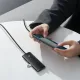 Хъб 4в1 BASEUS Lite S. от USB-A към 4xUSB 3.0, 2м. (WKQX030201)