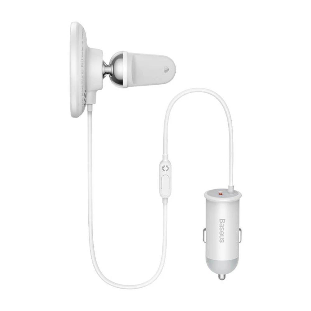 Холдер BASEUS Wireless + Зарядно за автомобил USB-C, 40W - CW01 (SUCX040102)