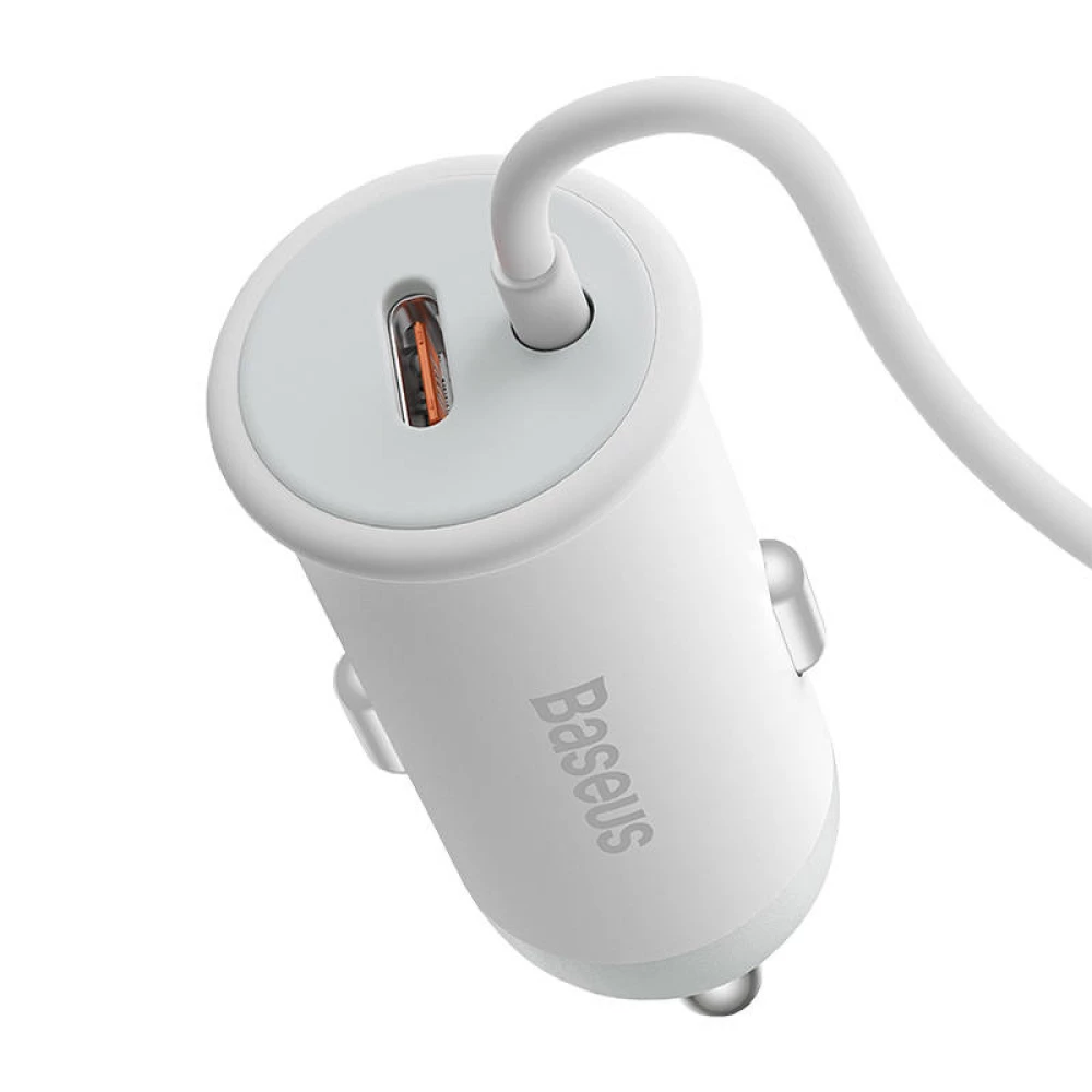Холдер BASEUS Wireless + Зарядно за автомобил USB-C, 40W - CW01 (SUCX040102)