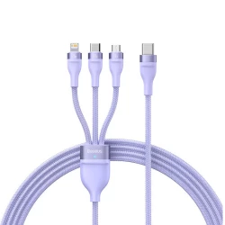 Кабел 3-в-1 BASEUS - Flash Series 100W (CASS030205), Type-C, 1.5 метра