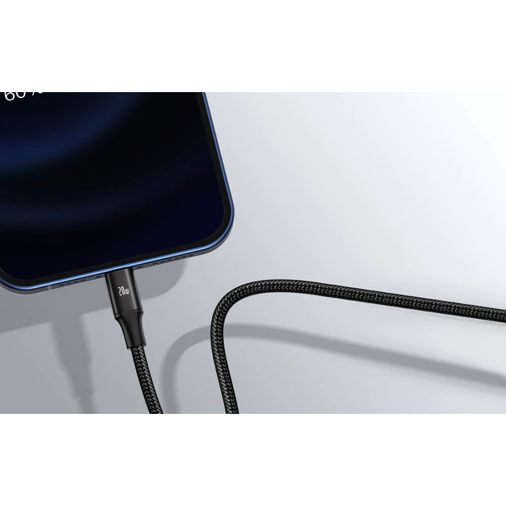  Кабел 3-в-1 BASEUS, Rapid (CAMLT-SC01), Type-C към Type-C, Lightning и Micro USB, 1.5 метра