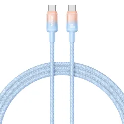  Кабел BASEUS 100W, TYPE-C към Type-C, Discolor Series, 1 метър (P10374902311-00)