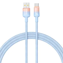  Кабел BASEUS 100W, USB-A - Type-C, Discolor Series, 1 метър (P10374903311-00)