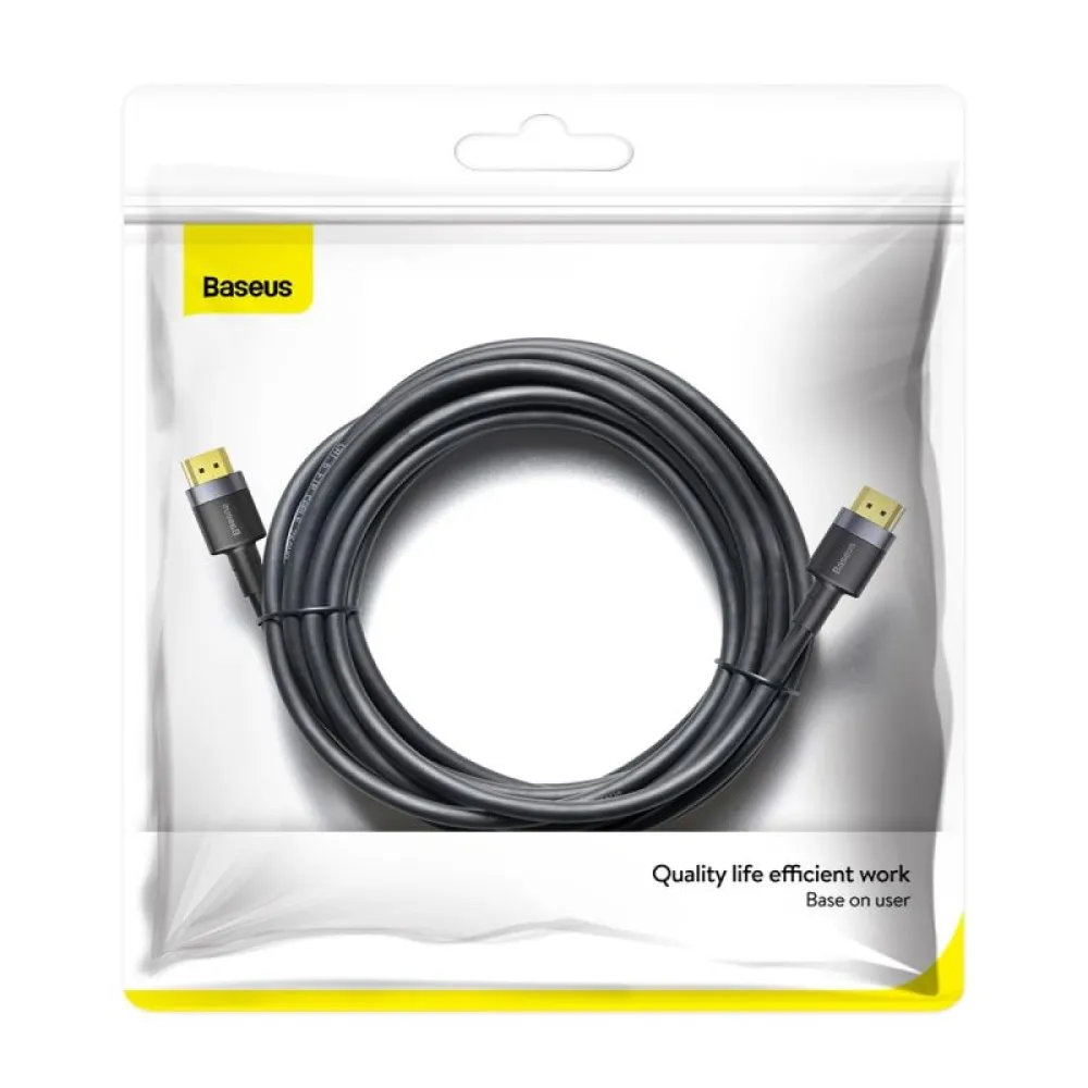 Кабел BASEUS HDMI - HDMI 4K, 60Hz, 5 метра (CADKLF-H01)
