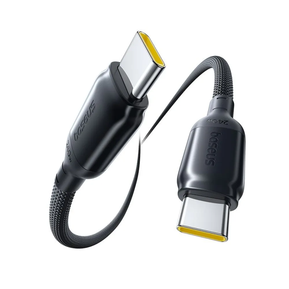  Кабел BASEUS, 240W PicoGo II, Type-C - Type-C (E0423300), 1 метър