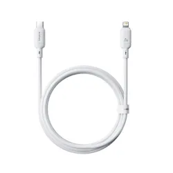  Кабел BASEUS 20W, USB-C - Lightning, Silky Series (P10377700213-00), 1 метър