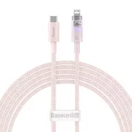 Кабел BASEUS 20W, Type-C - Lightning, Explorer S (CATS010304), 2 метра