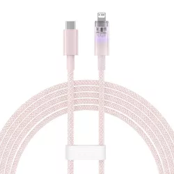 Кабел BASEUS 20W, Type-C - Lightning, Explorer S (CATS010304), 2 метра