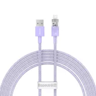 Кабел BASEUS 2.4A, USB-A - Lightning, Explorer S (CATS010105), 2 метра