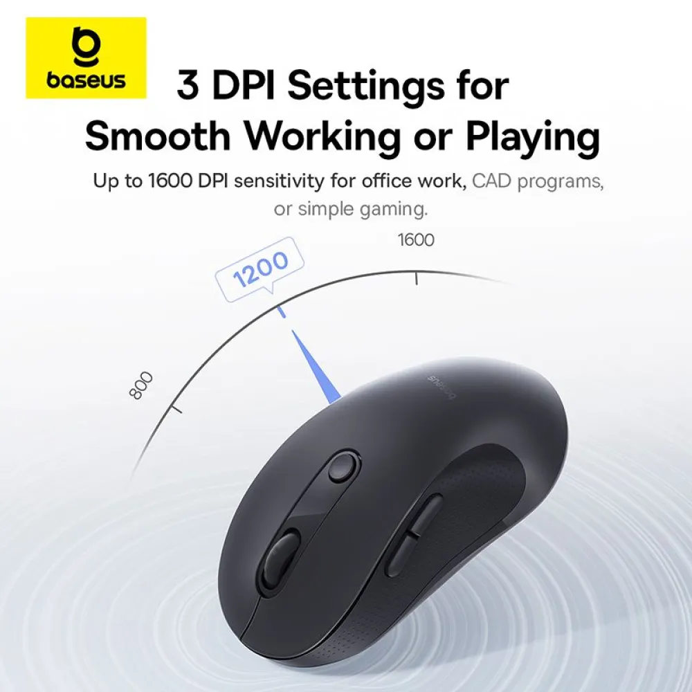 Безжична мишка BASEUS F02 Ergonomic Wireless (B0203203)