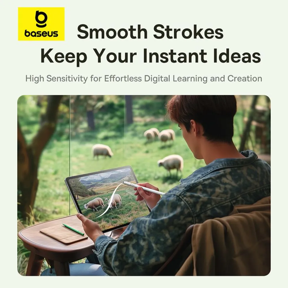 Дигитална писалка BASEUS 3in1 Smooth Writing III Passive non-magnetic (P80080804213-00)