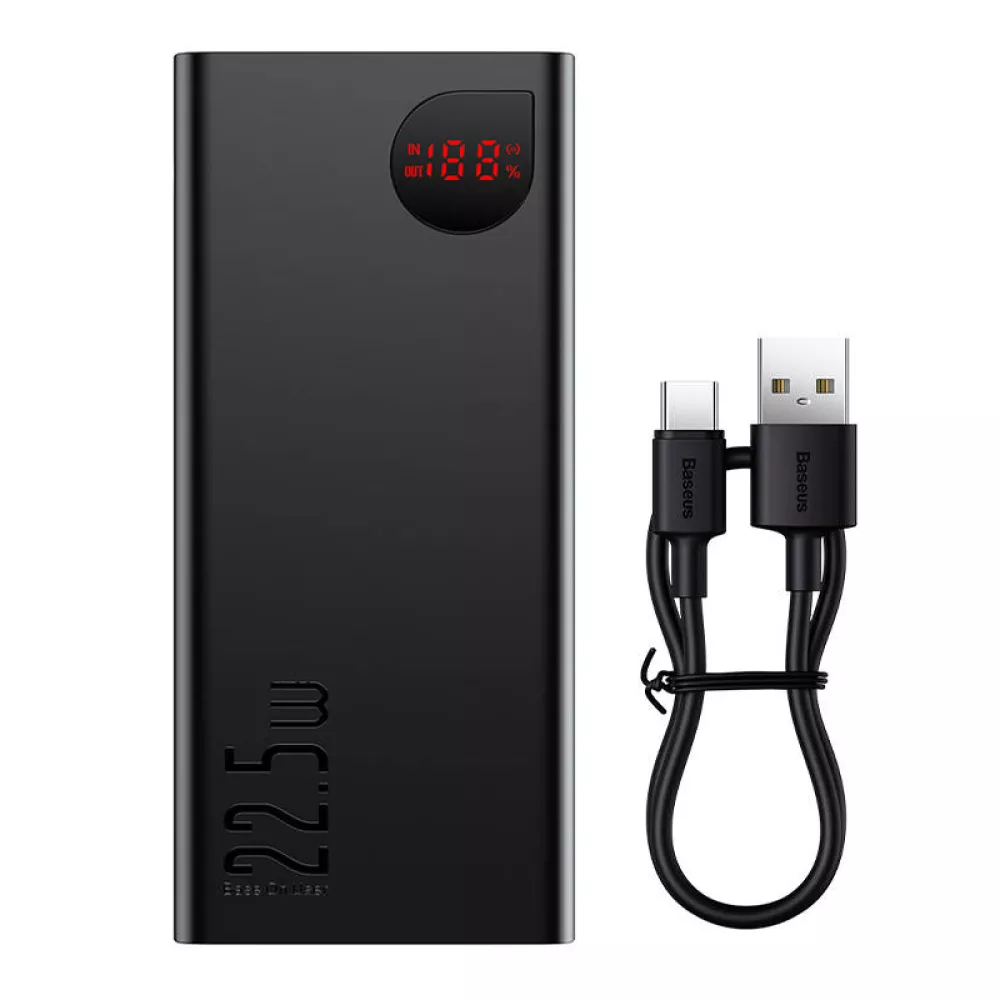  Външна батерия BASEUS - 20 000 mAh, 22.5W, Adaman Metal (PPAD070101)