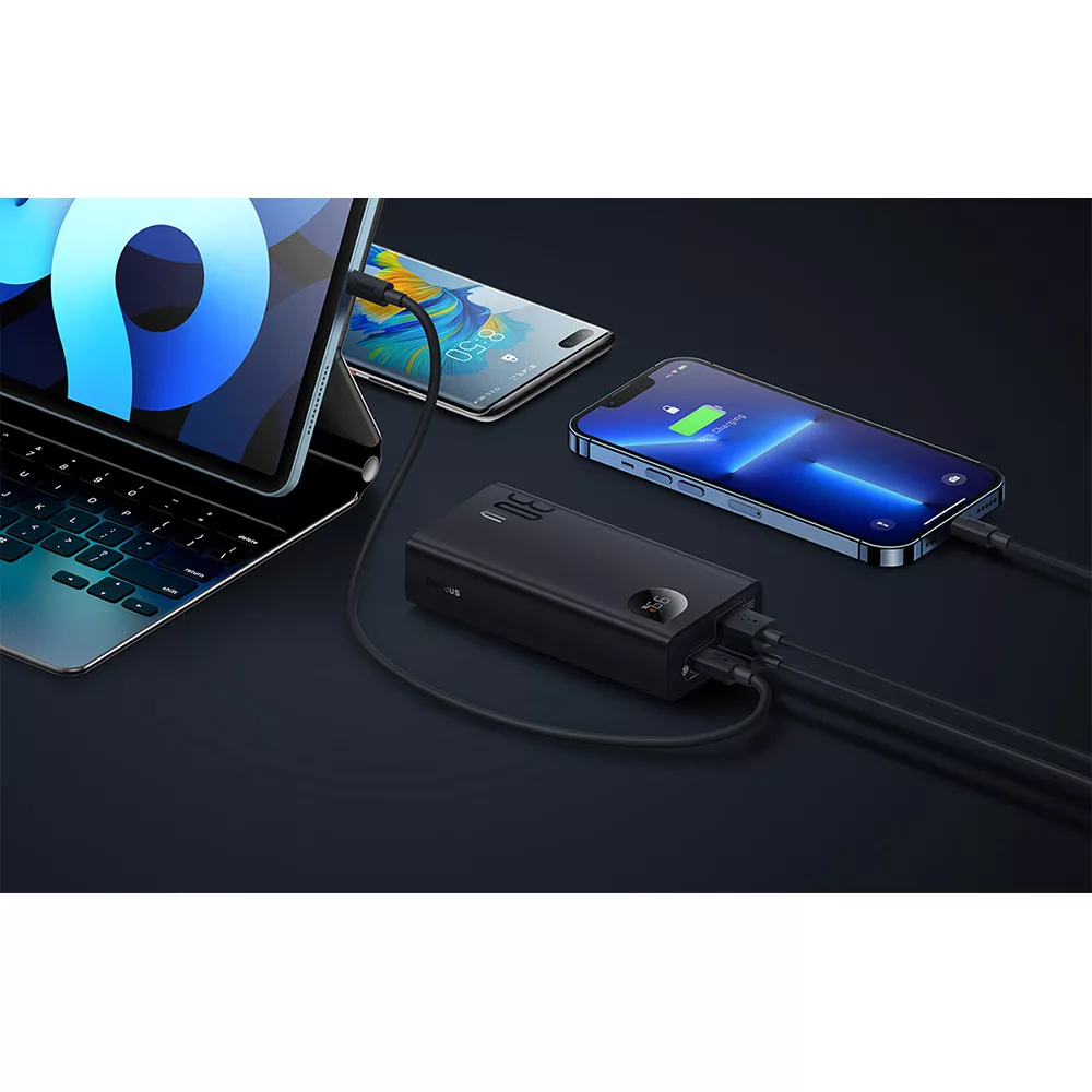 Външна батерия BASEUS - 10 000 mAh, 30W, Adaman2 (PPAD040101)