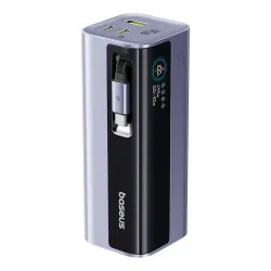  Външна батерия BASEUS - 20 000 mAh, 145W + вграден кабел Type-C, EnerGeek GR11 (E0027B01)