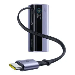  Външна батерия BASEUS - 20 000 mAh, 145W + вграден кабел Type-C, EnerGeek GR11 (E0027B01)