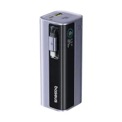  Външна батерия BASEUS - 10 000 mAh, 100W + вграден кабел Type-C, EnerGeek GR11 (E0027A01)