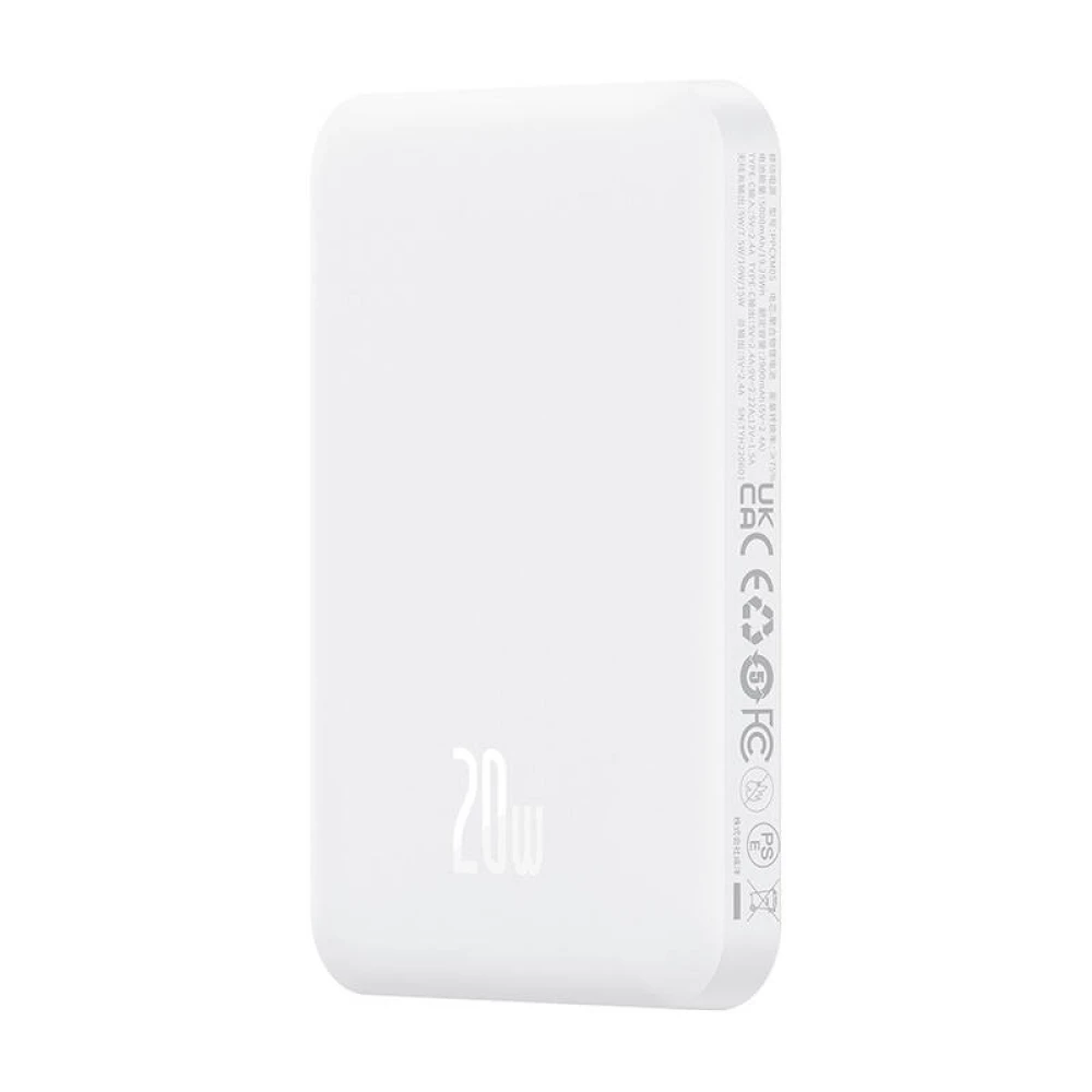 Безжична външна батерия BASEUS Mini Magnetic - 5 000 mAh, 20W - (P10022107223-00)