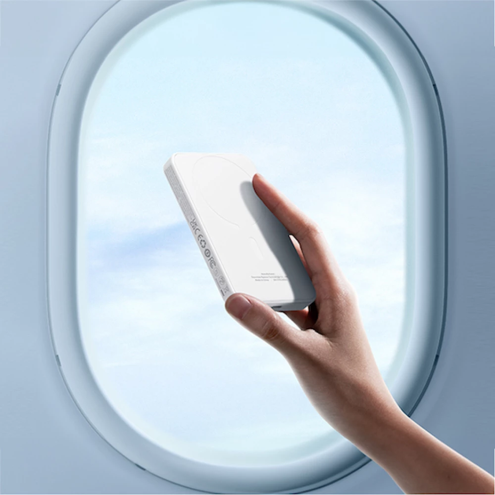 Безжична външна батерия BASEUS Mini Magnetic - 5 000 mAh, 20W - (P10022107223-00)