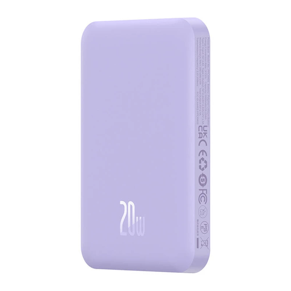 Безжична външна батерия BASEUS Mini Magnetic - 5 000 mAh, 20W - (P10022107513-00)