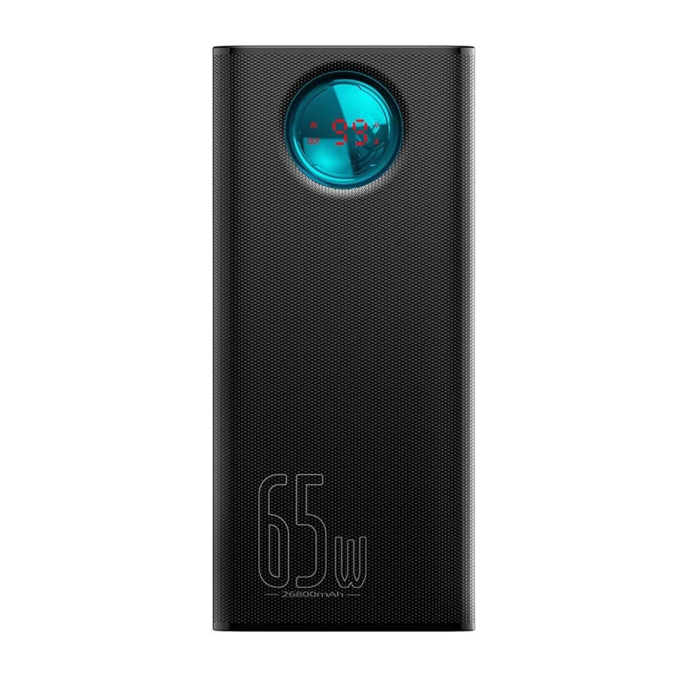 Външна батерия BASEUS - 26 800 mAh, 65W, Ambilight Digital Display (P10022402113-00)