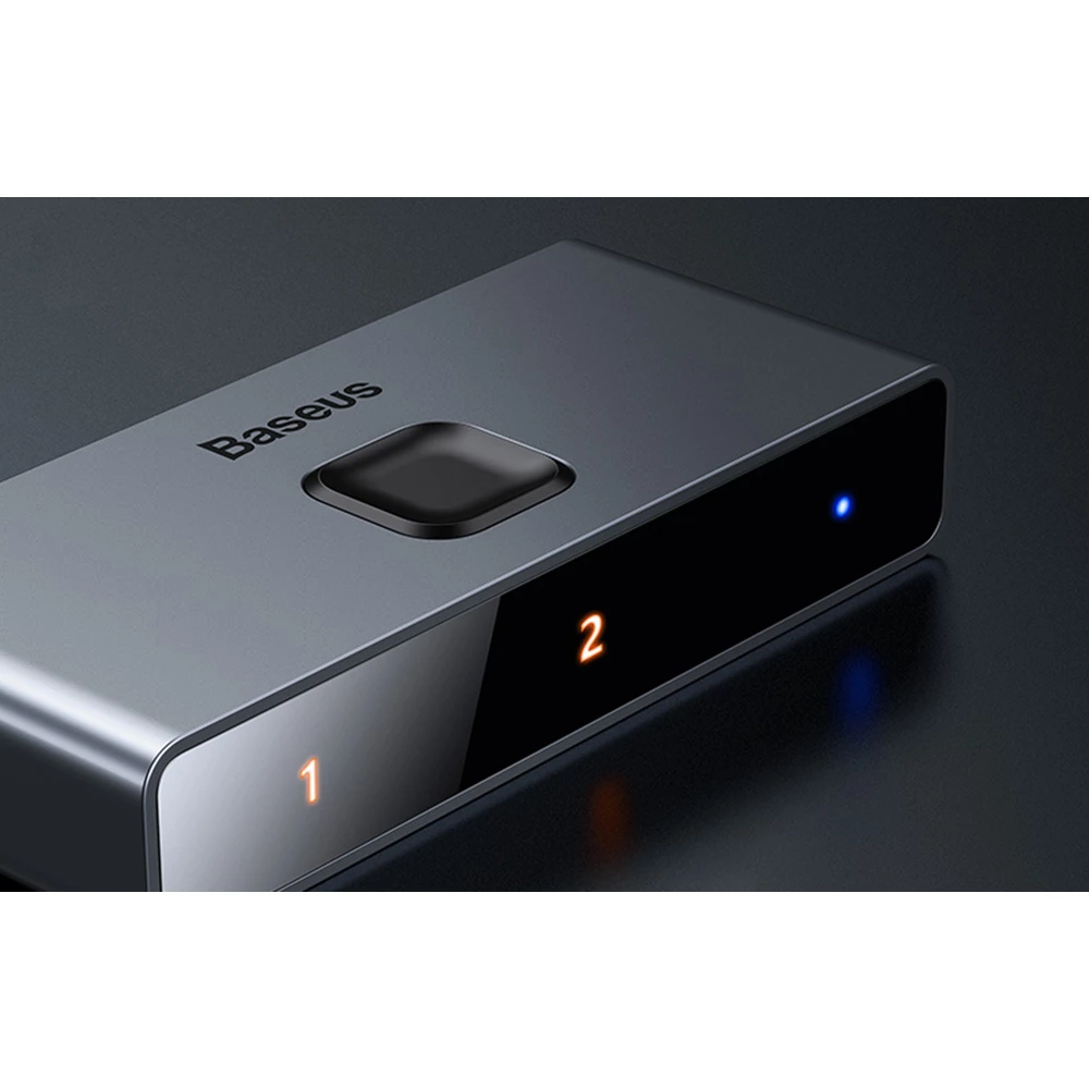 HDMI Сплитер / двупосочен превключвател BASEUS (CAHUB-BC0G)