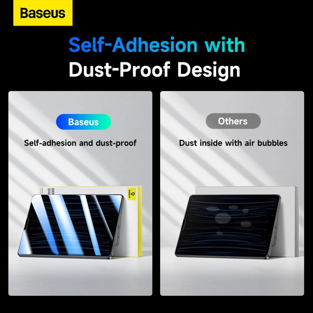 Стъклен протектор BASEUS за iPad Pro 11-inch (2018/2020/2021/2022) / iPad Air4 / Air5 10.9 inch Clear - Crystalline Series HD (P40015000201-02)