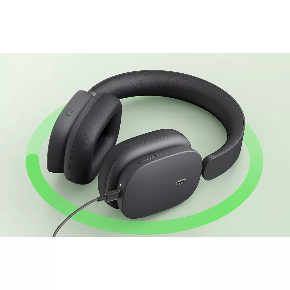 Bluetooth слушалки BASEUS Bowie H1 ANC Wireles (NGTW230013), OVER-EAR