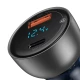 Зарядно за автомобил 12V BASEUS 65W, USB-A, USB-C, Particular Digital Display (CCKX-C0A)