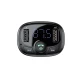 Трансмитер BASEUS 17W - (CCMT000001), MP3 Wireless, 2xUSB-A, TF/Micro SD, T typed S-09A 