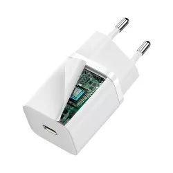 Зарядно устройство 220V BASEUS 30W, USB-C, Super Si (CCSUP-J02)