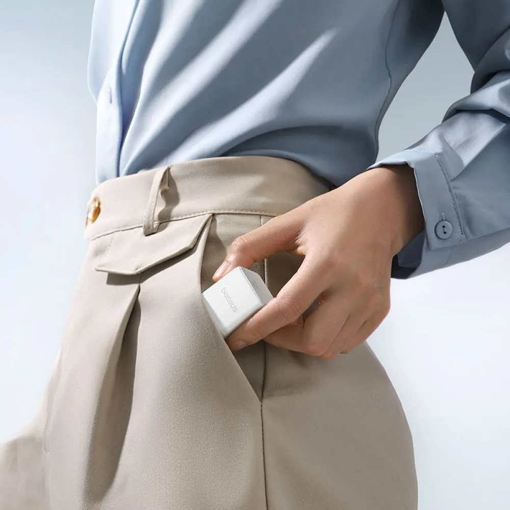 Зарядно устройство BASEUS 30W, 220V, USB-C - Palm fast + кабел (P10111605213-01)