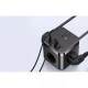 Разклонител и Зарядно устройство 220V BASEUS 30W PowerCombo Cube - (E00066400117-00), 3xAC Sockets + 2XUSB + 2XUSB-C