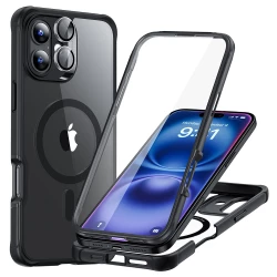 Калъф ESR Armor Tough със стойка 360° за Apple iPhone 16, MagSafe