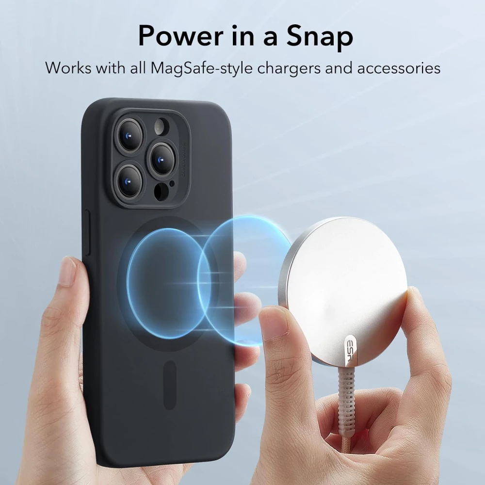 Калъф ESR Cloud Soft за Apple iPhone 15, MagSafe