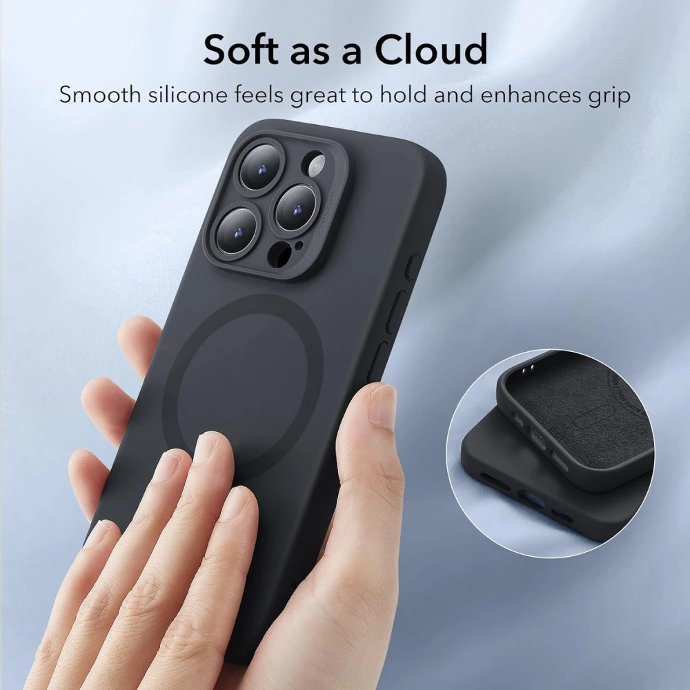 Калъф ESR Cloud Soft за Apple iPhone 15, MagSafe