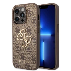 Калъф Guess 4G Metal Logo GUHCP15L4GMGBR за Apple iPhone 15 Pro