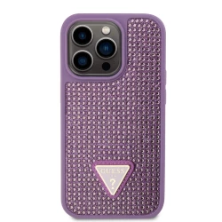 Калъф Guess Rhinestones Triangle GUHCP15LHDGTPU за Apple iPhone 15 Pro