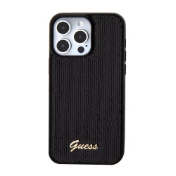 Калъф Guess Sequin Script Logo GUHCP15SPSFDGSK за Apple iPhone 15