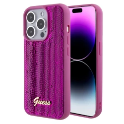 Калъф Guess Sequin Script Logo GUHCP15XPSFDGSF за Apple iPhone 15 Pro Max