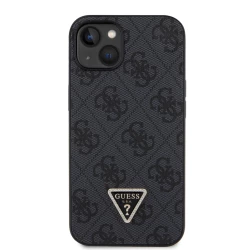 Калъф Guess 4G Strass Triangle Metal Logo GUHCP15XP4TDPK за Apple iPhone 15 Pro Max