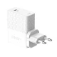 Зарядно устройство 220V LDNIO 40W - A1405C, USB-C + кабел Type-C към Type-C