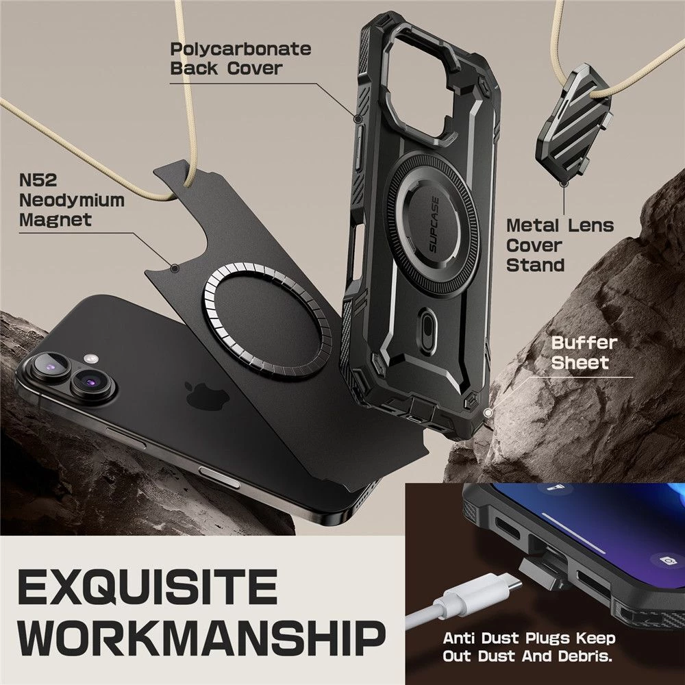 Калъф SUPCASE UB XT MagSafe за Apple iPhone 16 Pro Max