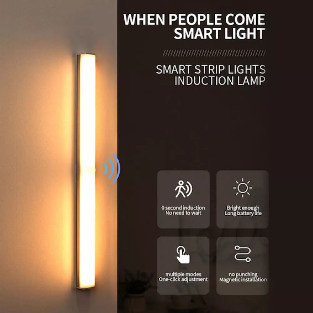 Безжична LED лампа SUPERFIRE - (XYD06), 32cm, 2W, 400mAh