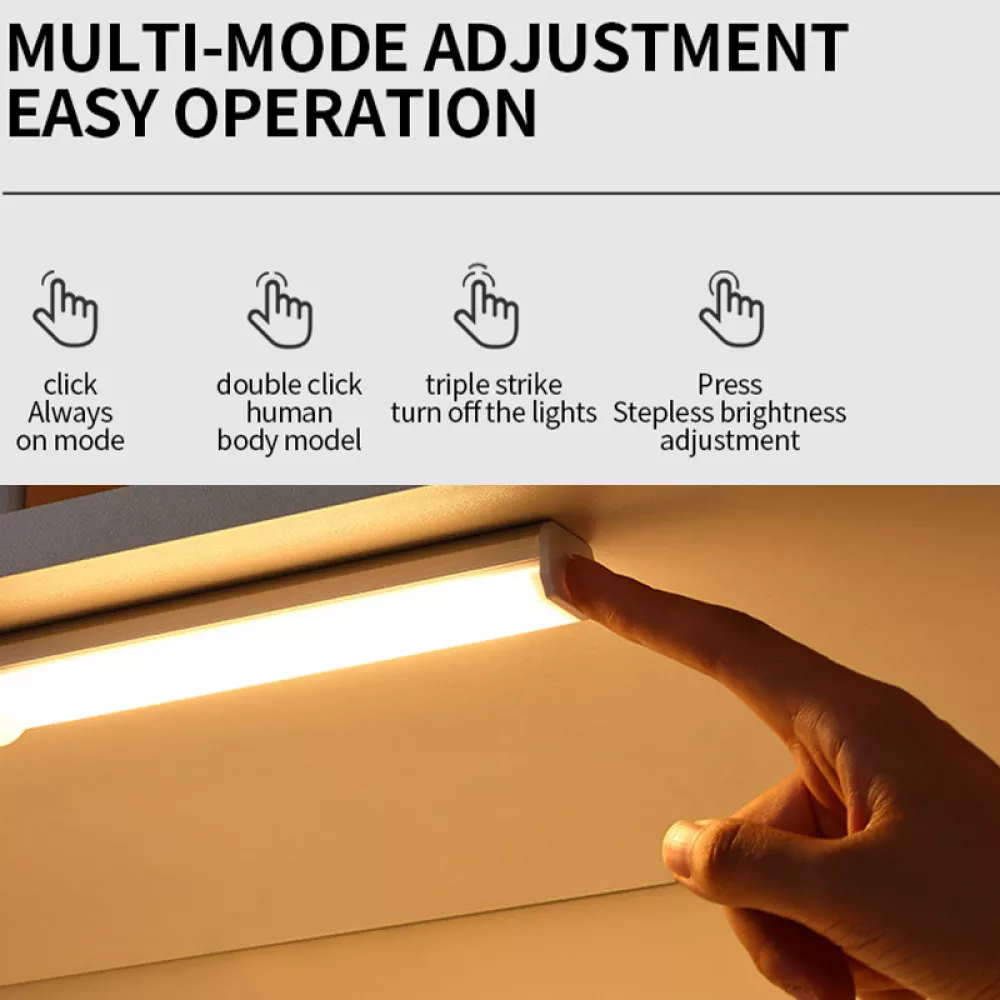 Безжична LED лампа SUPERFIRE - (XYD06), 32cm, 2W, 400mAh